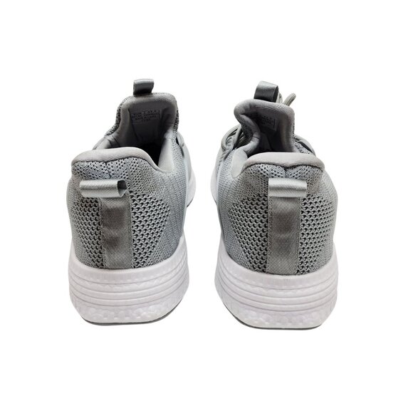 Men's Gray Athletic Sneakers Size 10.5 Lightweight Breathable Knit Fabric - Picture 11 of 11